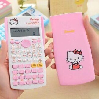 Hello Kitty Scientific Calculator 350MS for Students Pink Color